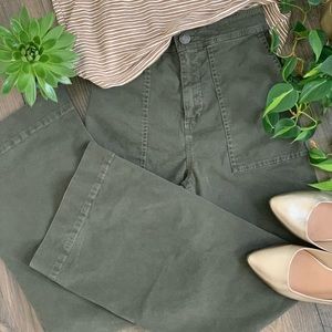 Lou & Grey high waisted wide leg pants